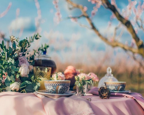A warm cup of Kenyan tea on a morning table